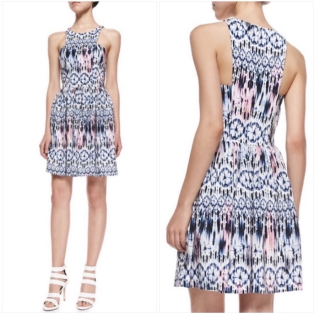 🪁AMANDA UPRICHARD🪁ELLE SAND DOLLAR PRINTED DRESS SIZE 12